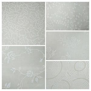12+ YDS White Timeless Treasures Quilt Fabric Hue Tonal Bundle Remnants